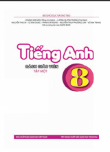 Tiếng anh sách giáo viên 8 (tập 1) tiếng trung quốc